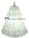 Romantic Classical Gothic Pagoda Sleeves Ruffles Lace Tiered Ball Gown Dress