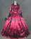 Gothic Lolita Marie Antoinette Retro U Neck Lace Cosplay Ball Gown Dress