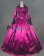 Gothic Lolita Marie Antoinette Retro U Neck Lace Cosplay Ball Gown Dress