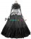 Gorgeous Herrlich Vintage Lolita Ruffles Floral Lace Frill Blouse Floor Length Ball Gown Dress