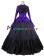 Gorgeous Herrlich Vintage Lolita Ruffles Floral Lace Frill Blouse Floor Length Ball Gown Dress