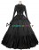 Gorgeous Herrlich Vintage Lolita Ruffles Floral Lace Frill Blouse Floor Length Ball Gown Dress