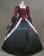 Civil War Lolita Retro Floral Frilled Lace Layered Pagoda Sleeves Ball Gown Dress