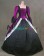 Civil War Lolita Retro Floral Frilled Lace Layered Pagoda Sleeves Ball Gown Dress