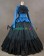 Gorgeous Herrlich Vintage Lolita Ruffles Floral Lace Frill Blouse Floor Length Ball Gown Dress