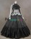 Gorgeous Herrlich Vintage Lolita Ruffles Floral Lace Frill Blouse Floor Length Ball Gown Dress