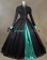 Civil War Lolita Reenactment Retro Button Frilled Brocaded Formal Ball Gown Dress