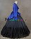 Gorgeous Herrlich Vintage Lolita Ruffles Floral Lace Frill Blouse Floor Length Ball Gown Dress