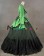 Gorgeous Herrlich Vintage Lolita Ruffles Floral Lace Frill Blouse Floor Length Ball Gown Dress