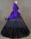 Gorgeous Herrlich Vintage Lolita Ruffles Floral Lace Frill Blouse Floor Length Ball Gown Dress