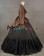 Gorgeous Herrlich Vintage Lolita Ruffles Floral Lace Frill Blouse Floor Length Ball Gown Dress