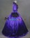 Gothic Lolita Marie Antoinette Retro U Neck Lace Cosplay Ball Gown Dress