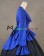 Gorgeous Herrlich Vintage Lolita Ruffles Floral Lace Frill Blouse Floor Length Ball Gown Dress