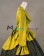 Gorgeous Herrlich Vintage Lolita Ruffles Floral Lace Frill Blouse Floor Length Ball Gown Dress