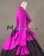 Gorgeous Herrlich Vintage Lolita Ruffles Floral Lace Frill Blouse Floor Length Ball Gown Dress