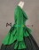 Gorgeous Herrlich Vintage Lolita Ruffles Floral Lace Frill Blouse Floor Length Ball Gown Dress