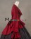 Gorgeous Herrlich Vintage Lolita Ruffles Floral Lace Frill Blouse Floor Length Ball Gown Dress