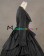 Gorgeous Herrlich Vintage Lolita Ruffles Floral Lace Frill Blouse Floor Length Ball Gown Dress