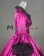 Gothic Lolita Marie Antoinette Retro U Neck Lace Cosplay Ball Gown Dress