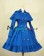 Sailor Lolita Gothic Steampunk Turtle Neck Long Sleeves Button Frill Lace Cape Coat Dress