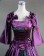 Southern Belle Vintage Slash Neck Pagoda Sleeves Strappy Ruffles Floor Length Dress