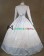 Classic Klassiker Gothic Lolita Turtle Neck Ruffles Lace Frill Stripes Ball Gown Dress
