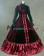 Punk Country Lolita Retro Dolly Collar Lace Frilled Tiered Maid Ball Gown Dress