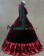 Punk Country Lolita Retro Dolly Collar Lace Frilled Tiered Maid Ball Gown Dress