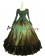 Gorgeous Herrlich Classic U Neck Long Sleeves Floral Ruffles Frill Lace Ball Gown Dress