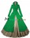 Victorian Gothic Lolita Turtle Neck Layered Frilled Lace Ball Gown Dress Prom