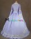 Classic Klassiker Lolita Retro Pagoda Sleeves Lace Frilled Brocaded Ball Gown Dress