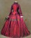 Elegant Gothic Lolita Vintage Frilled Lace Floral Button Ball Gown Dress