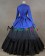 Gorgeous Herrlich Vintage Lolita Ruffles Floral Lace Frill Blouse Floor Length Ball Gown Dress