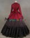 Gorgeous Herrlich Vintage Lolita Ruffles Floral Lace Frill Blouse Floor Length Ball Gown Dress