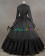 Gorgeous Herrlich Vintage Lolita Ruffles Floral Lace Frill Blouse Floor Length Ball Gown Dress