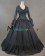 Victorian Reenactment Lolita Classic Top Skirt Ruffles Lace Ball Gown Dress