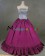 Classic Klassiker Victorian Gothic Lolita U Neck Lace Frill Long Sleeves Ball Gown Dress
