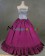 Classic Klassiker Victorian Gothic Lolita U Neck Lace Frill Long Sleeves Ball Gown Dress