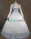 Classic Klassiker Gothic Lolita Turtle Neck Ruffles Lace Frill Stripes Ball Gown Dress