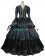 Gorgeous Herrlich Classic U Neck Long Sleeves Floral Ruffles Frill Lace Ball Gown Dress