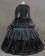 Gorgeous Herrlich Classic U Neck Long Sleeves Floral Ruffles Frill Lace Ball Gown Dress