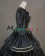 Gorgeous Herrlich Classic U Neck Long Sleeves Floral Ruffles Frill Lace Ball Gown Dress