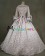 Romantic Romantik Vintage Ruffles Lace Frill Bowknot Pagoda Sleeves Cosplay Dress 