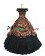 Gothic Lolita Elegant Sexy Jumper Skirt Floral Falbala Lace Frilled Ball Gown Dress