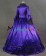 Gothic Lolita Marie Antoinette Retro U Neck Lace Cosplay Ball Gown Dress