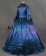 Gothic Lolita Marie Antoinette Retro U Neck Lace Cosplay Ball Gown Dress