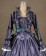 Elegant Gothic Lolita Vintage Frilled Lace Floral Button Ball Gown Dress