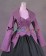 Punk Lolita Vintage Gothic Jacket Skirt Suit Frilled Ball Gown Dress Party