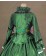 Elegant Gothic Lolita Vintage Frilled Lace Floral Button Ball Gown Dress