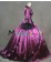 Edwardian Classic Lolita Vintage Brocaded Ball Gown Dress Prom